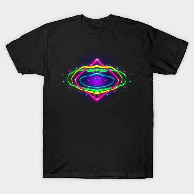 Color Orbs T-Shirt by doser